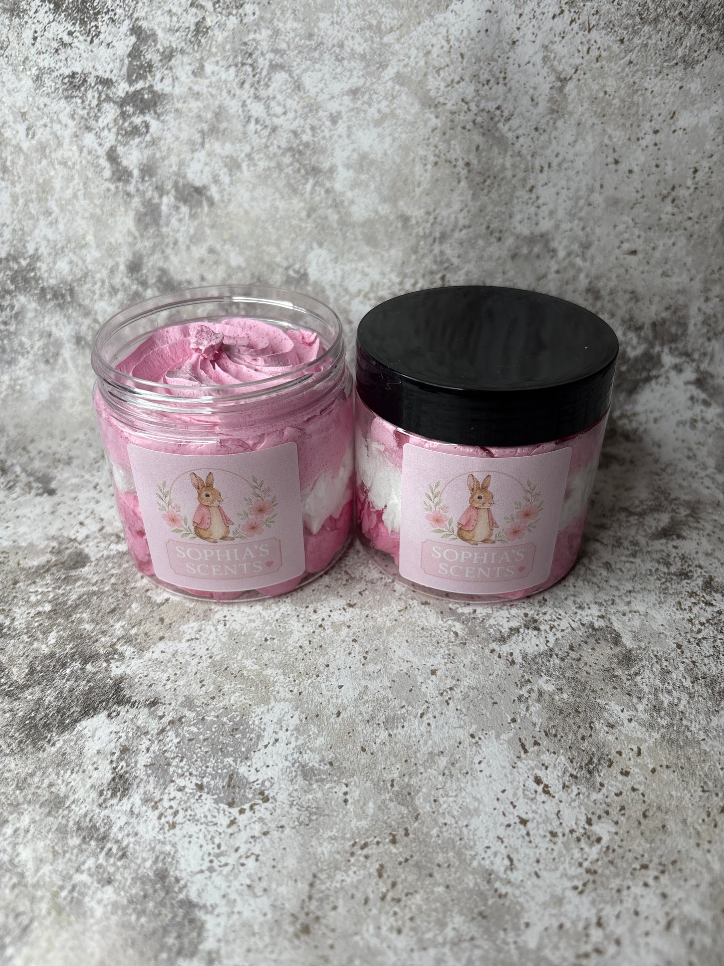 Candy Cane Whipped Soap