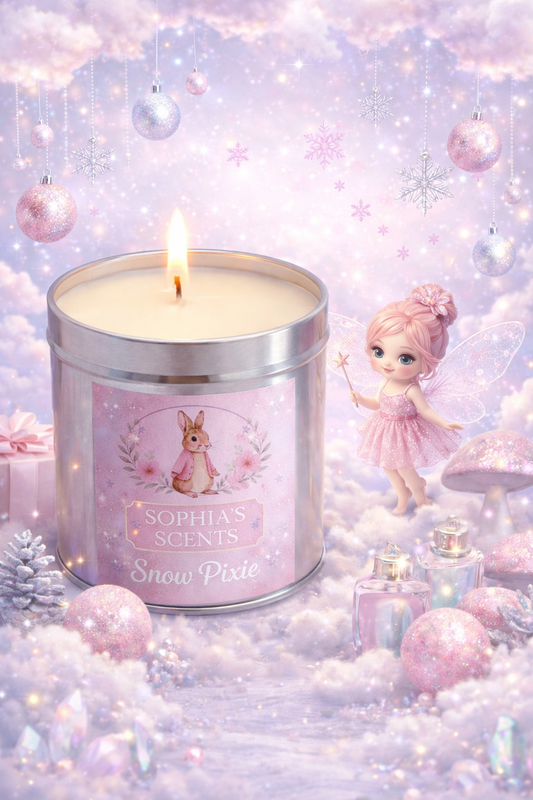 Large Tin Candle
